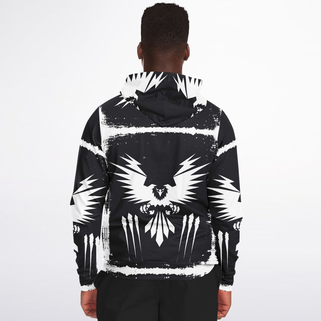 $NiieihiiNookei Athletic Zip-Up Hoodie - AOP