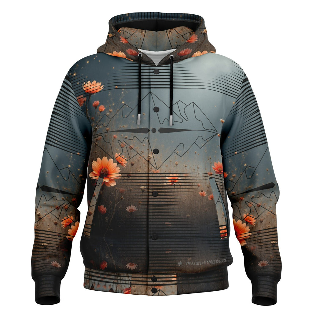 $NiieihiiNookei Hooded Jacket - AOP