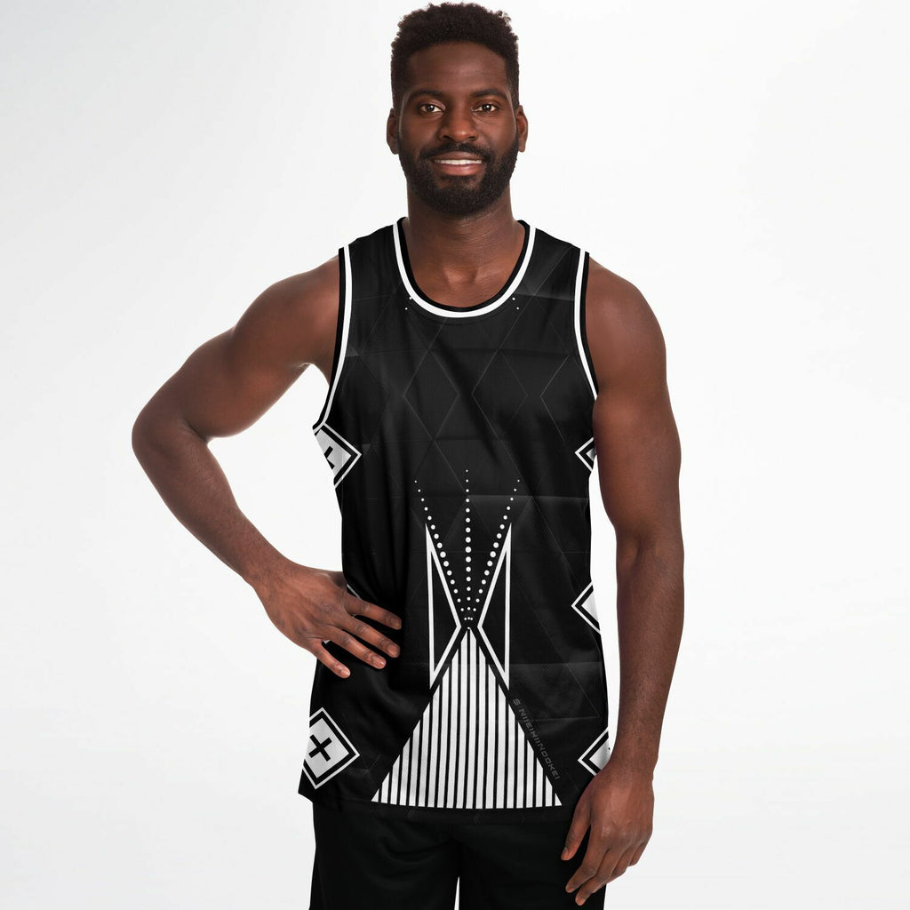 $NiieihiiNookei Basketball Jersey Rib - AOP