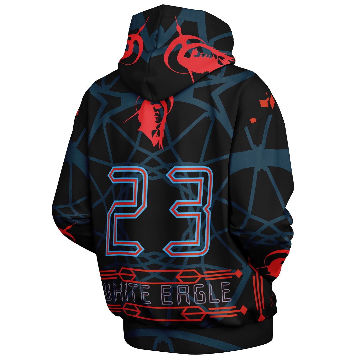 $NiieihiiNookei Heavyweight Oversized Hoodie - AOP