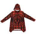 $NiieihiiNookei Fashion Elongated Cloak - AOP