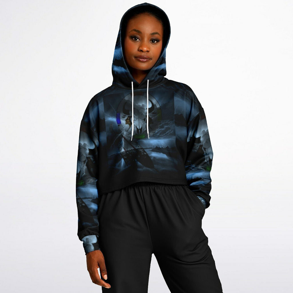 $NiieihiiNookei Northern Arapaho Tribe Logo Fashion Hoodie - AOP