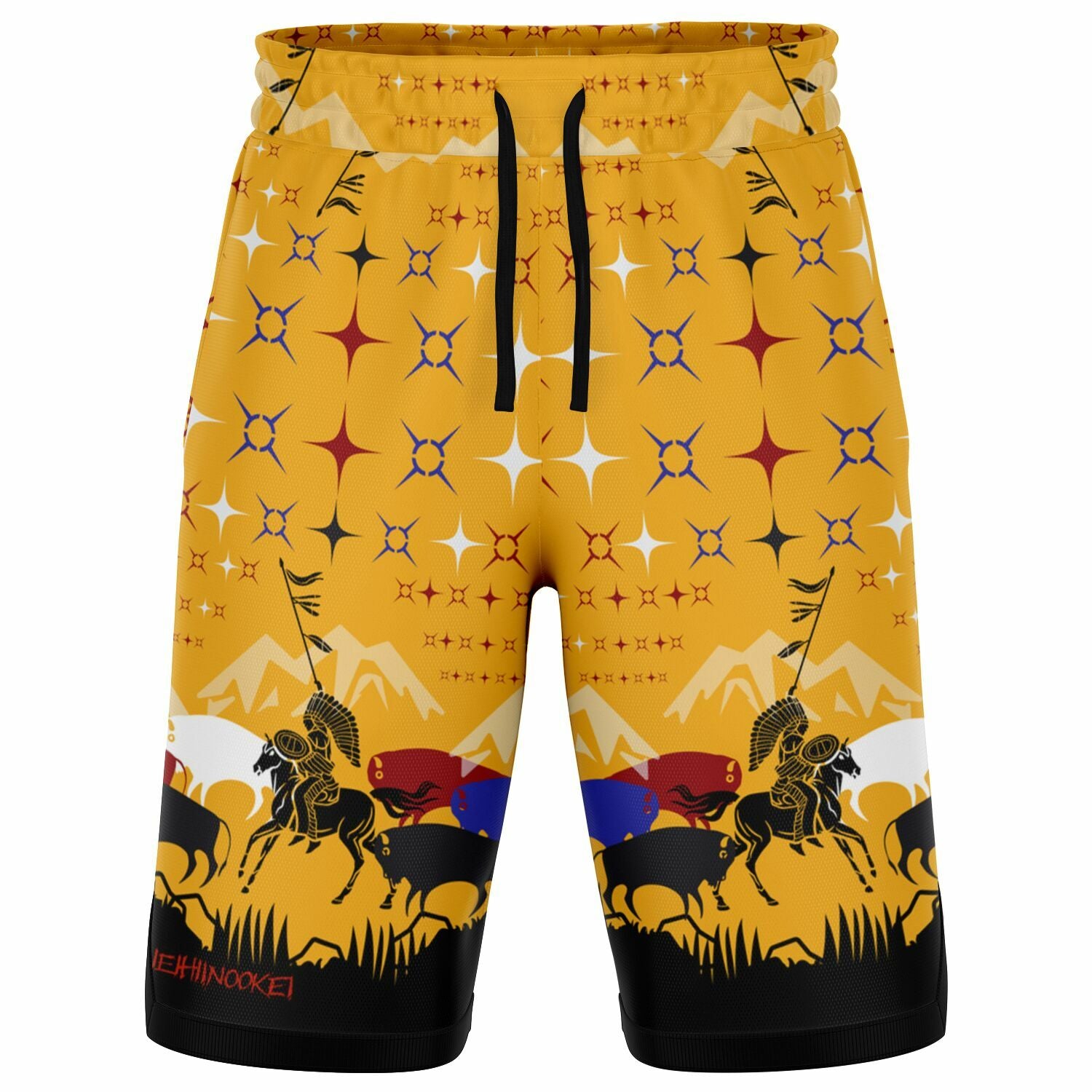 $NiieihiiNookei Basketball Short Rib - AOP