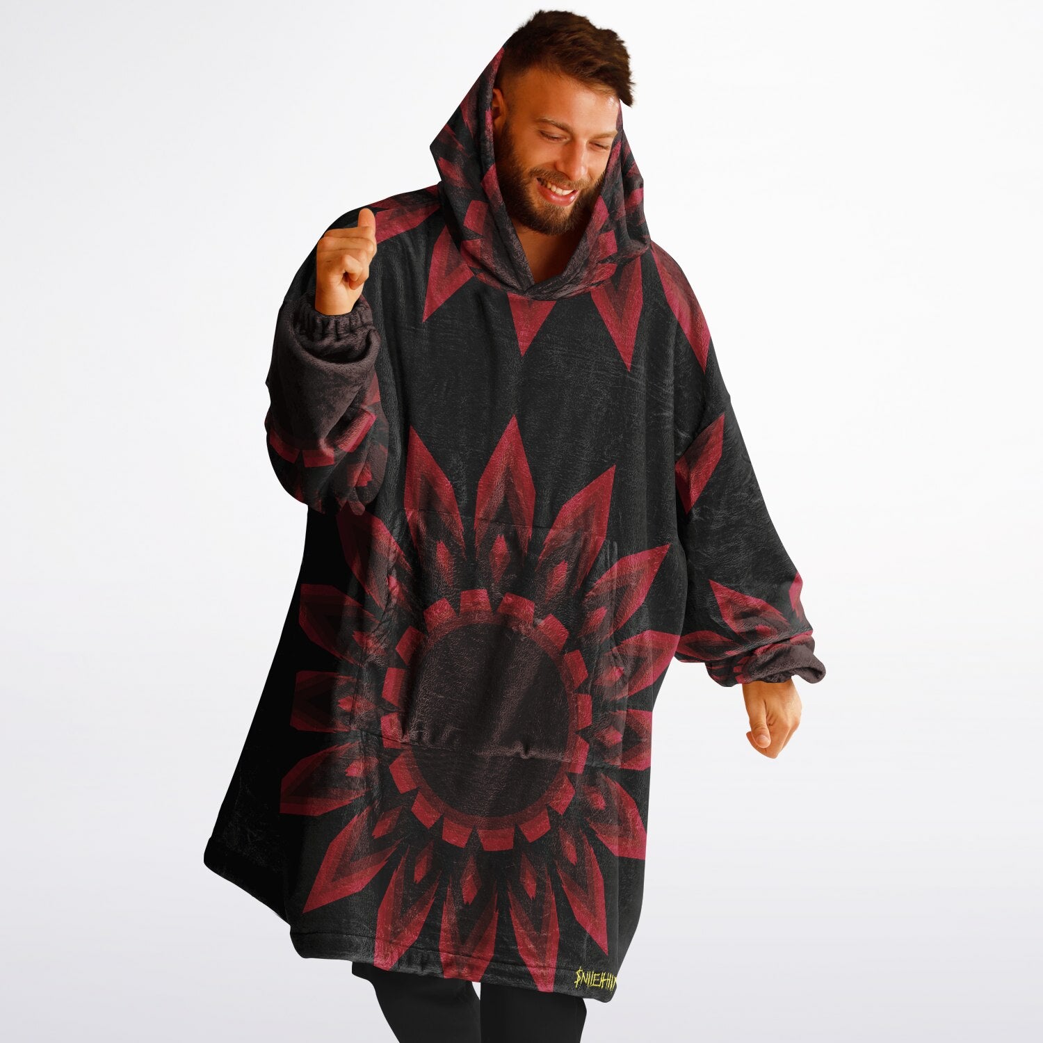 $NiieihiiNookei Snug Hoodie Economy - AOP