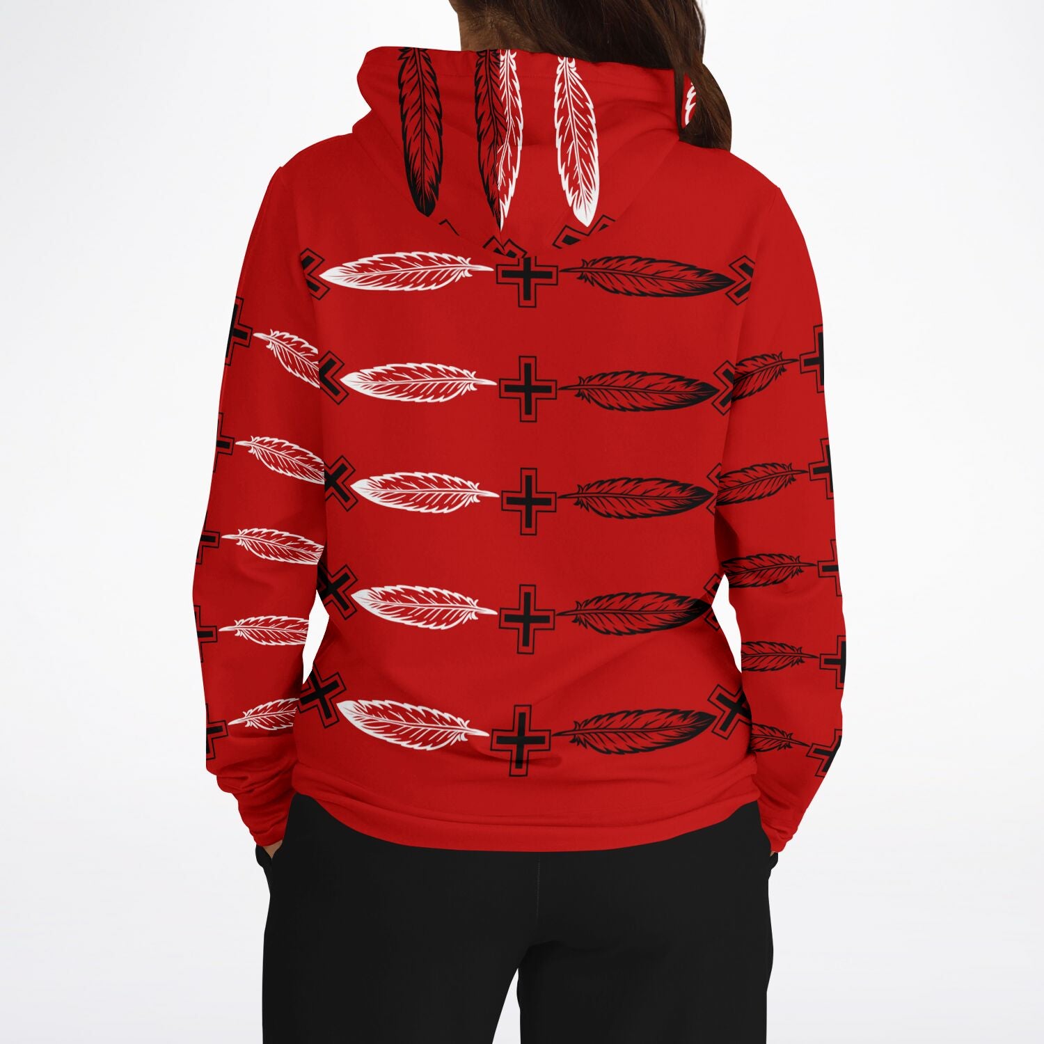 $NiieihiiNookei Athletic Hoodie - AOP