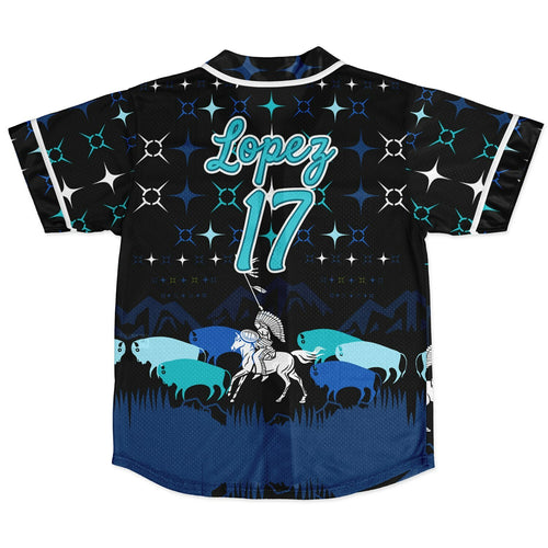 #17 Lopez Premium Baseball Jersey - AOP copy