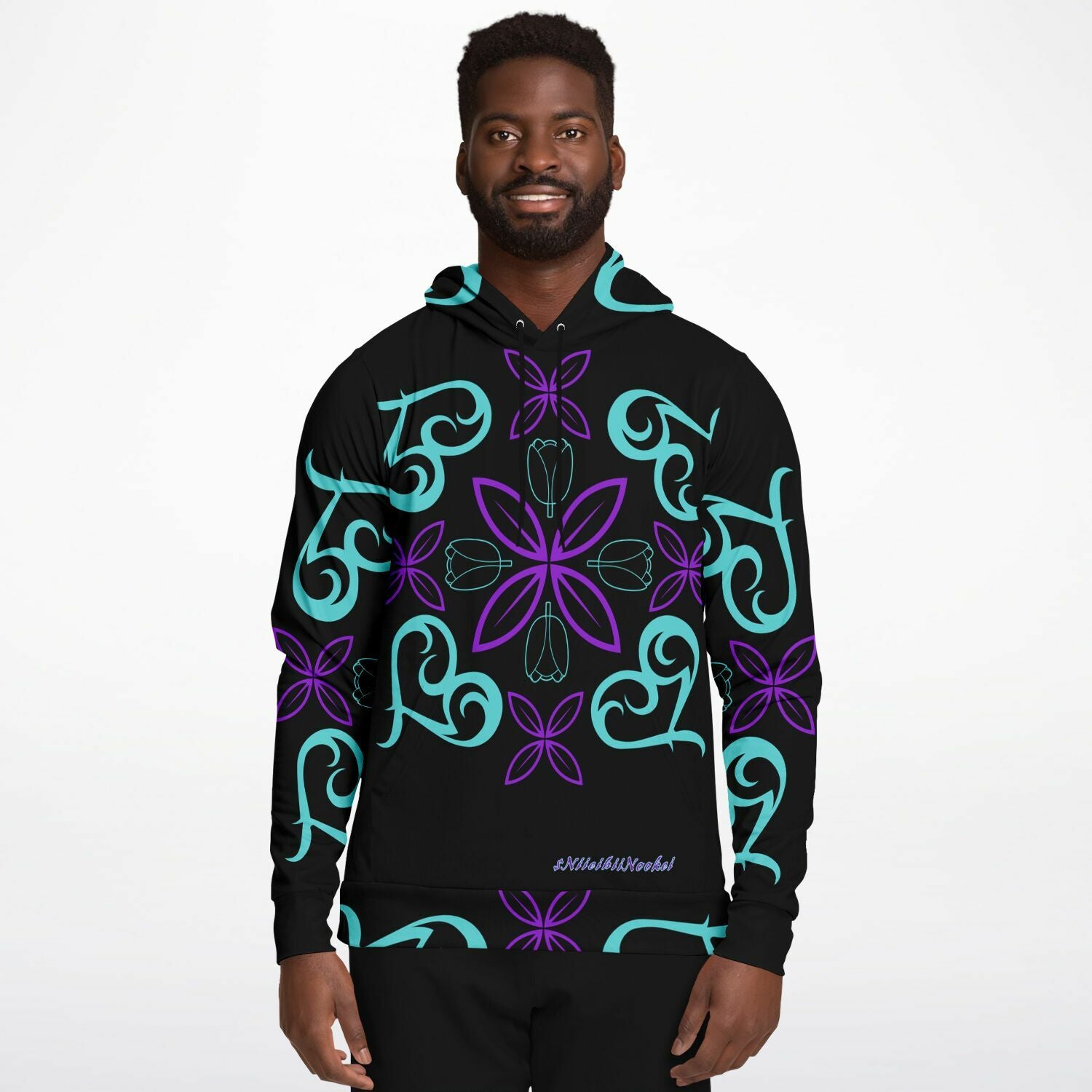 $NiieihiiNookei Athletic Hoodie - AOP