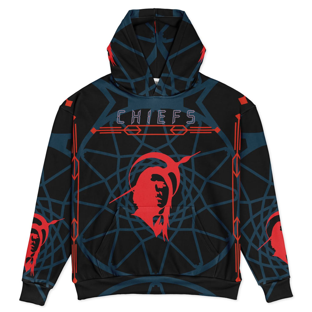 $NiieihiiNookei Heavyweight Oversized Hoodie - AOP