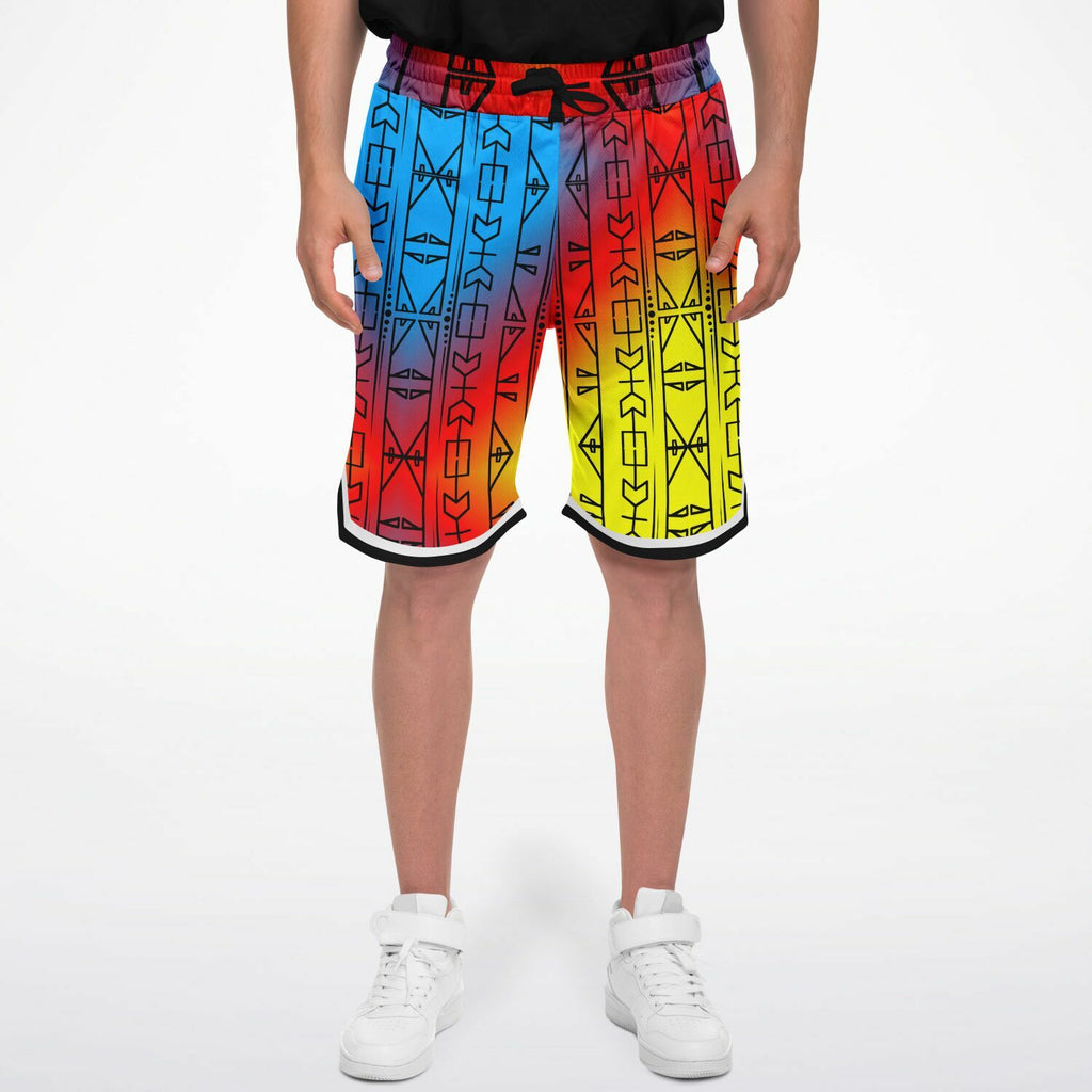 $NiieihiiNookei Basketball Short Rib - AOP