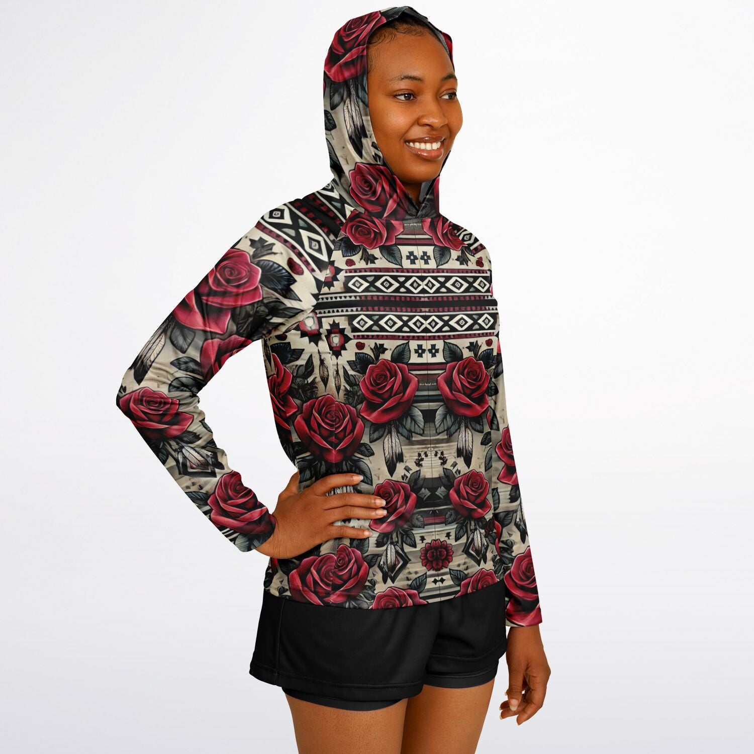 $NiieihiiNookei Women's Performance Hoodie- AOP