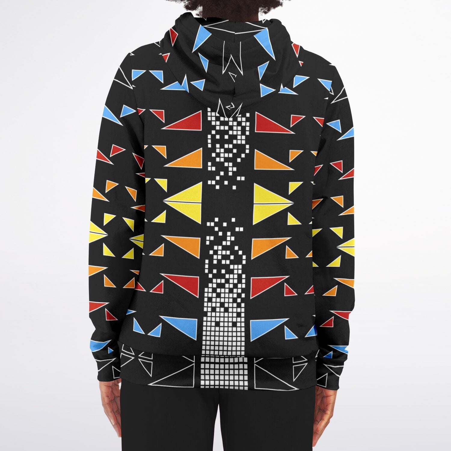 $NiieihiiNookei Fashion Zip-Up Hoodie - AOP