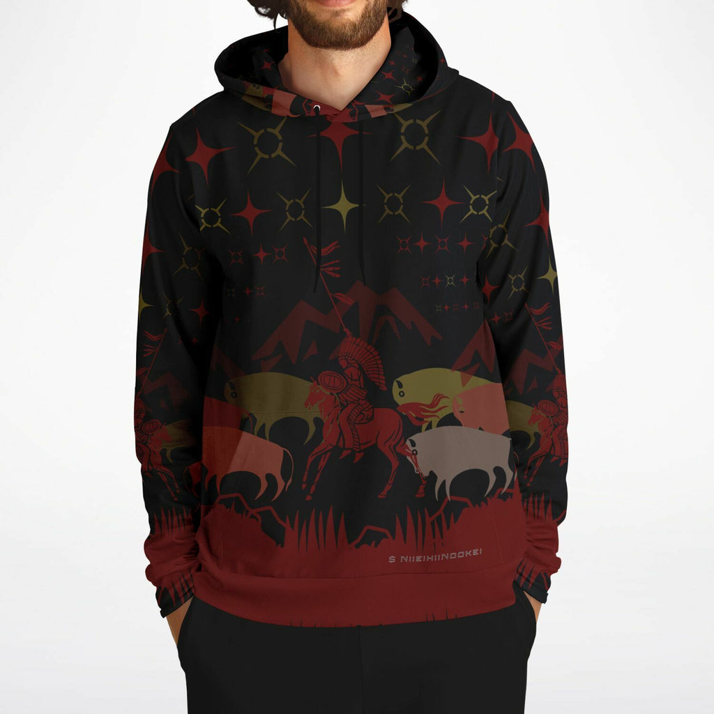 $NiieihiiNookei Athletic Hoodie - AOP