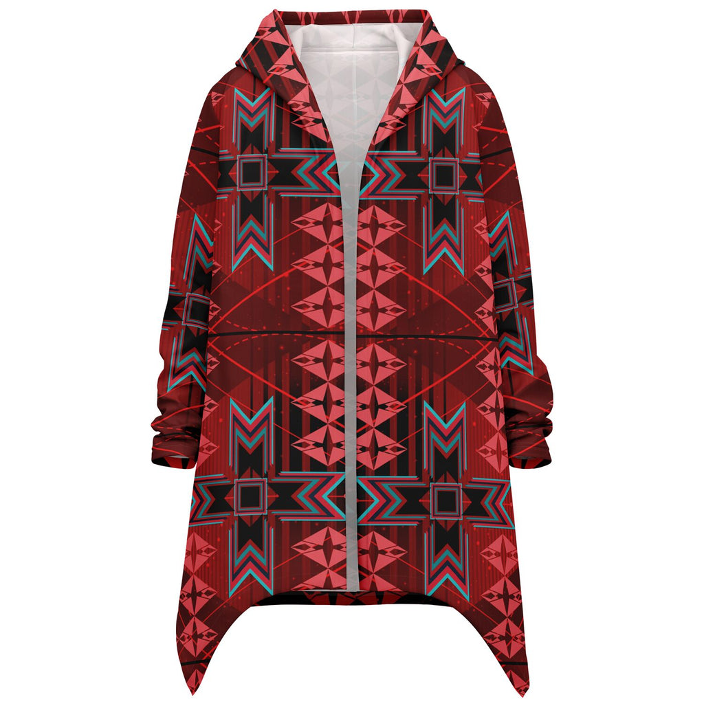 $NiieihiiNookei Fashion Elongated Cloak - AOP