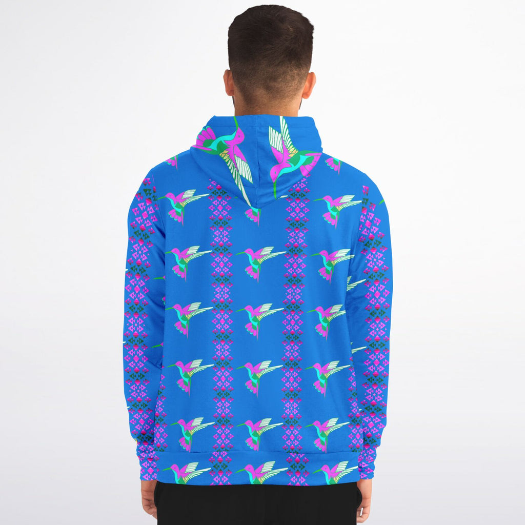 $NiieihiiNookei Athletic Zip-Up Hoodie - AOP