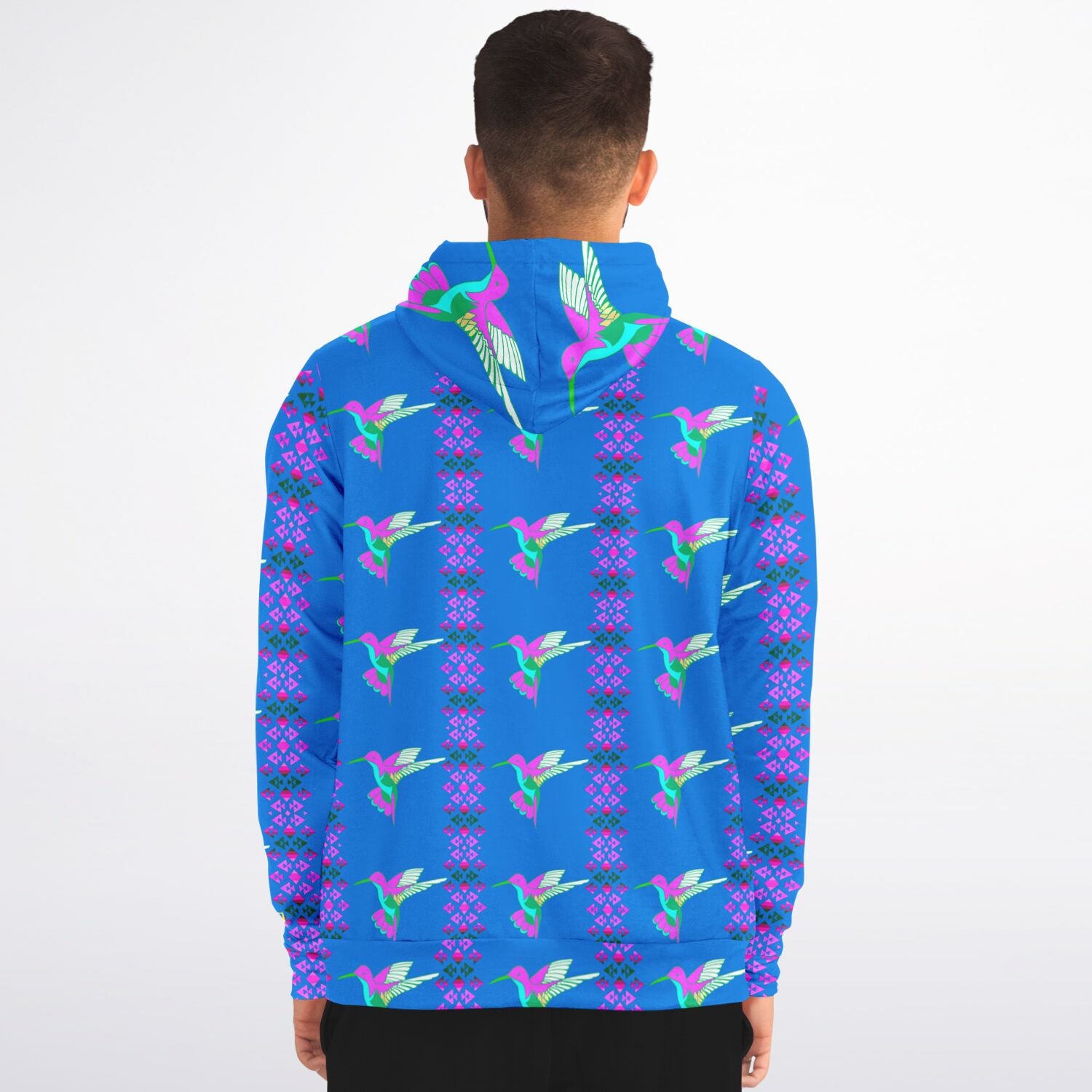 $NiieihiiNookei Athletic Zip-Up Hoodie - AOP