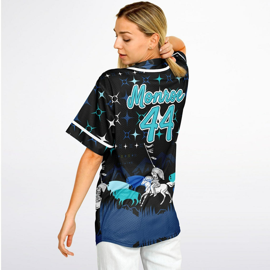 #44 Monroe Premium Baseball Jersey - AOP
