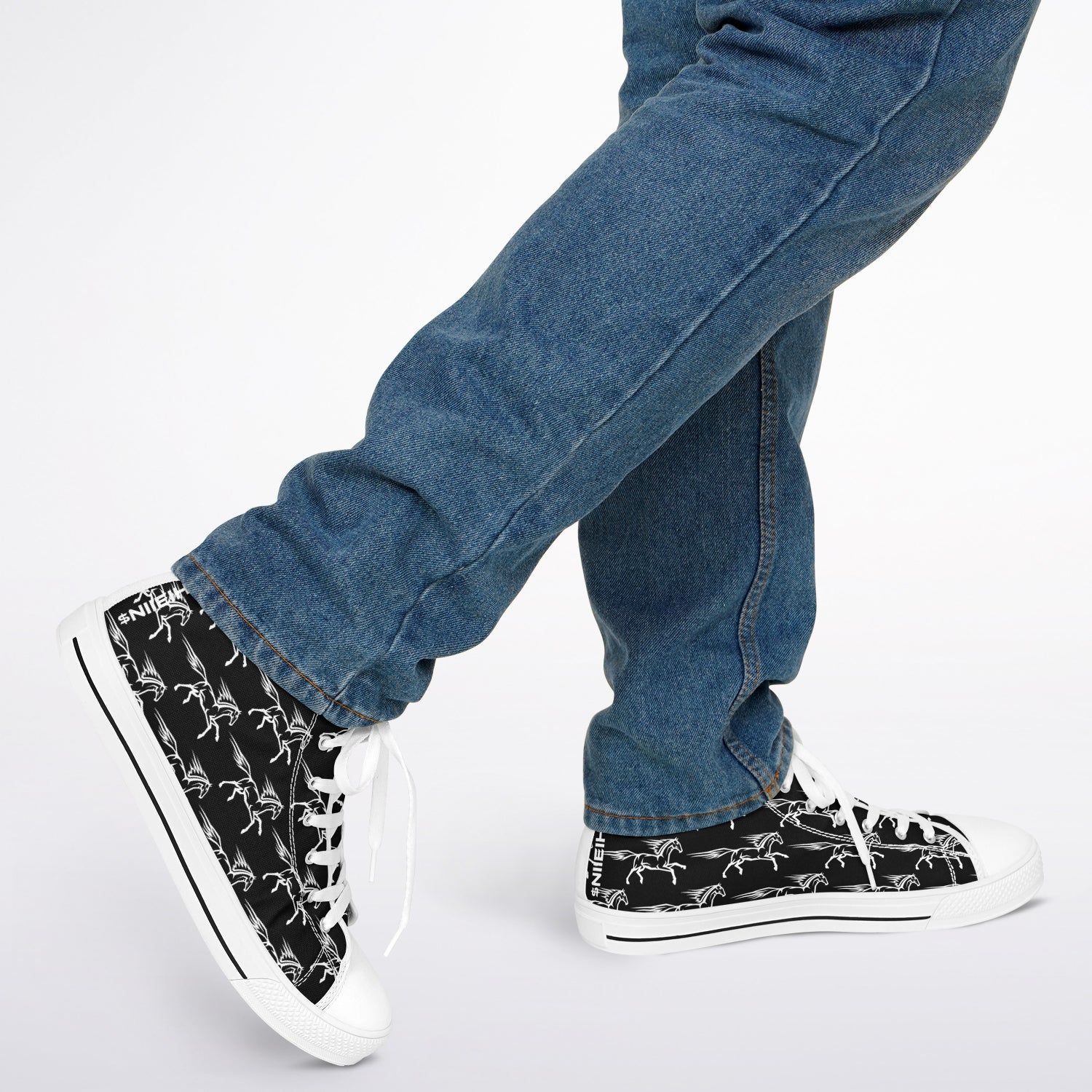 $NiieihiiNookei Urban Peak High Top Shoes - AOP