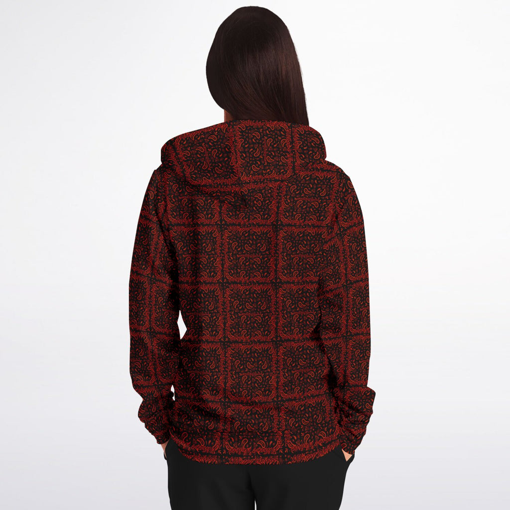 $NiieihiiNookei Athletic Zip-Up Hoodie - AOP