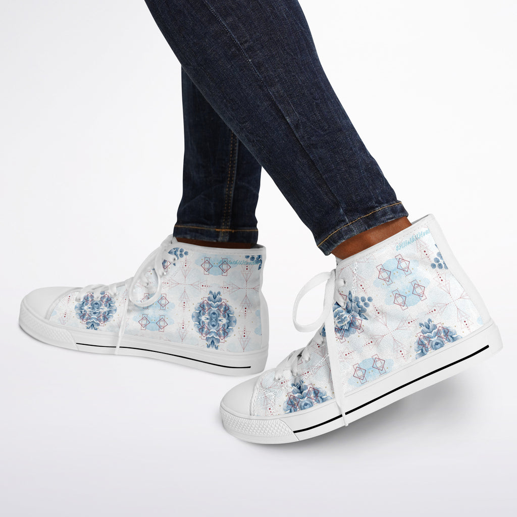 $NiieiihiiNookei Urban Peak High Top Shoes - AOP