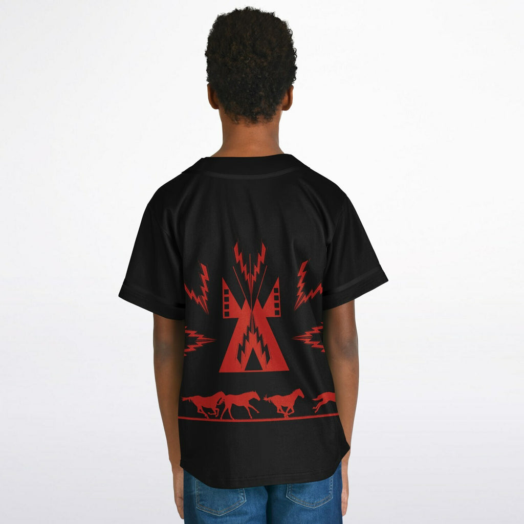 $NiieihiiNookei Kids Baseball Jersey - AOP