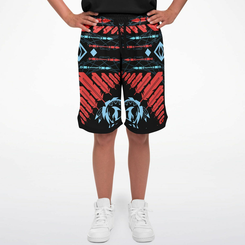 $NiieihiiNookei Basketball Short Rib - AOP