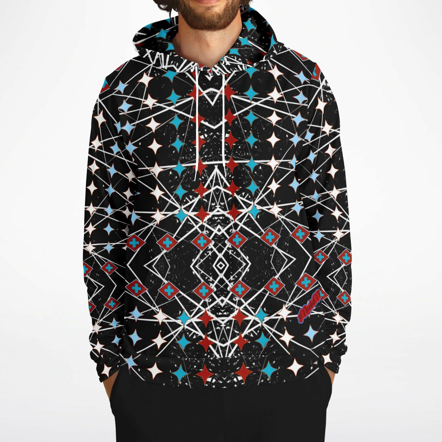 $NiieihiiNookei Athletic Hoodie - AOP