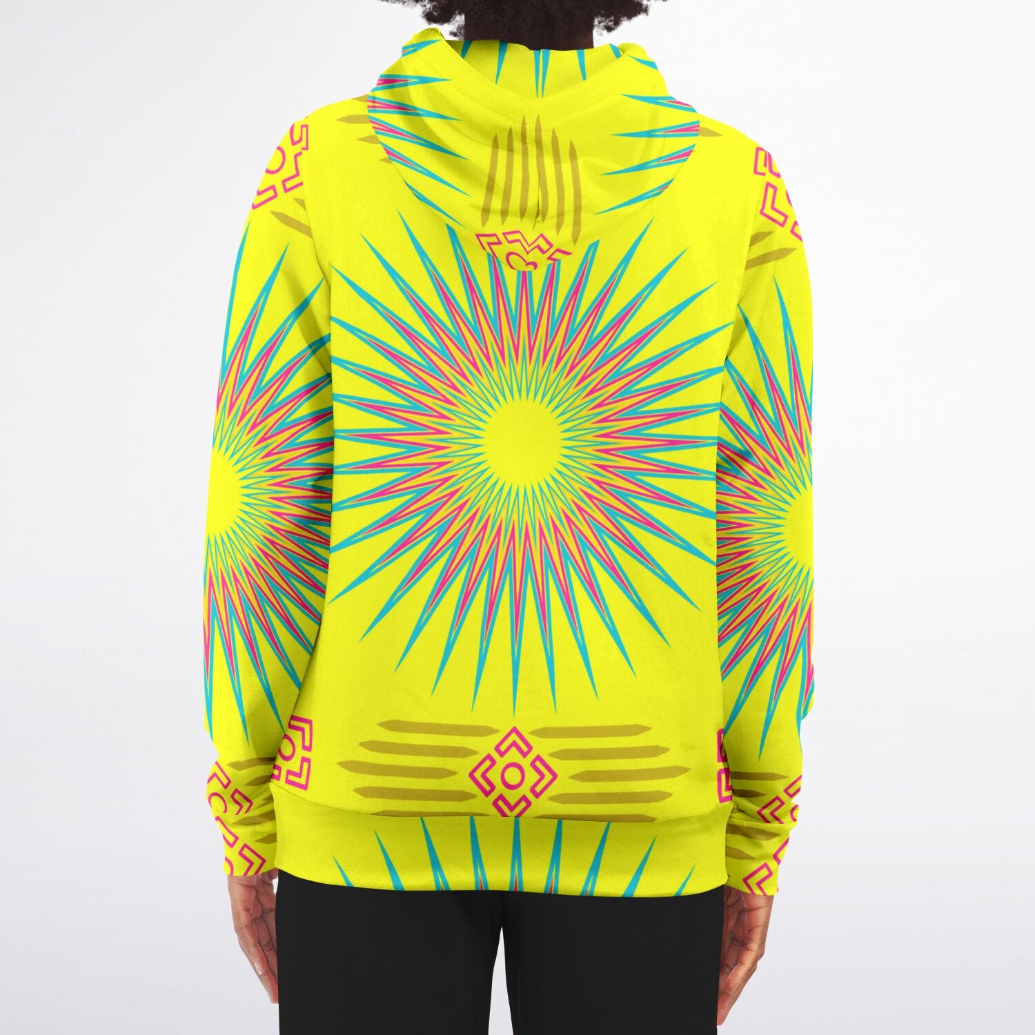 $NiieihiiNookei Fashion Zip-Up Hoodie - AOP