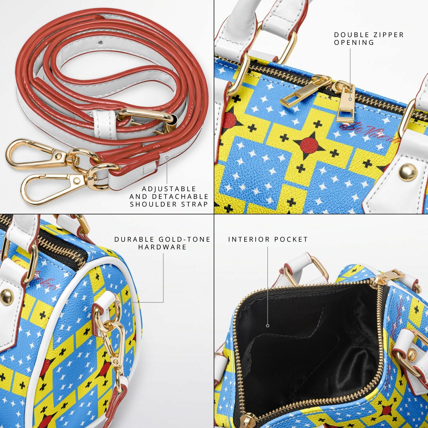 $NiieihiiNookei Crossbody Handbag - AOP