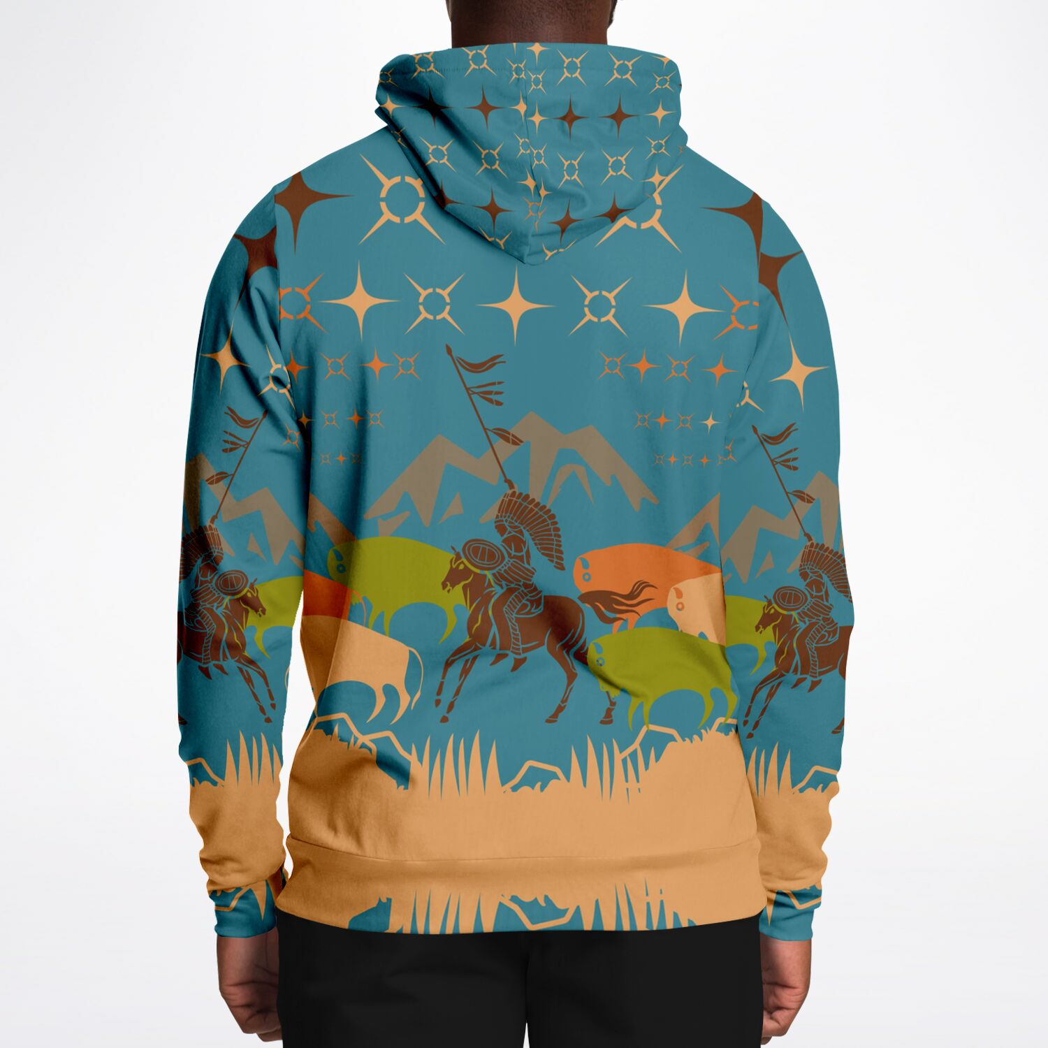 $NiieihiiNookei Athletic Hoodie - AOP
