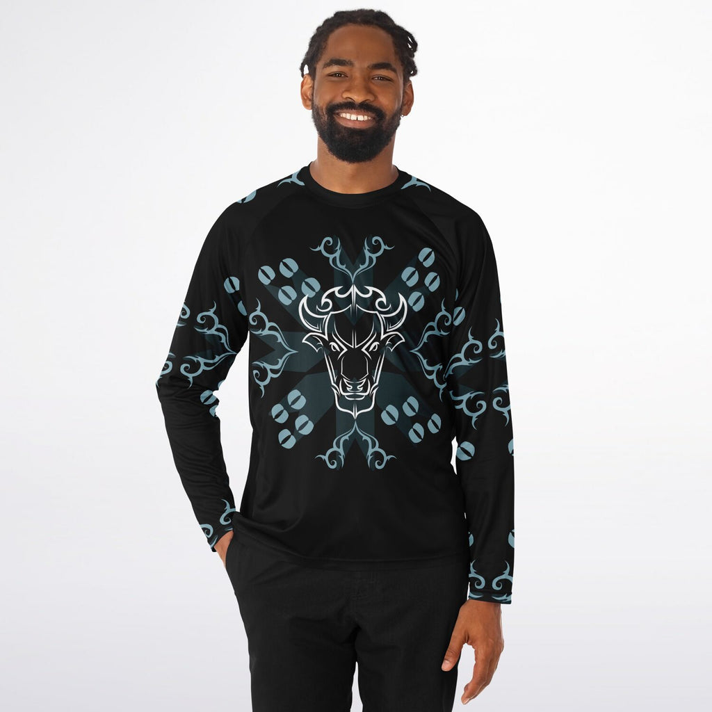 $NiieihiiNookei Men's Long Sleeve Performance Shirt - AOP
