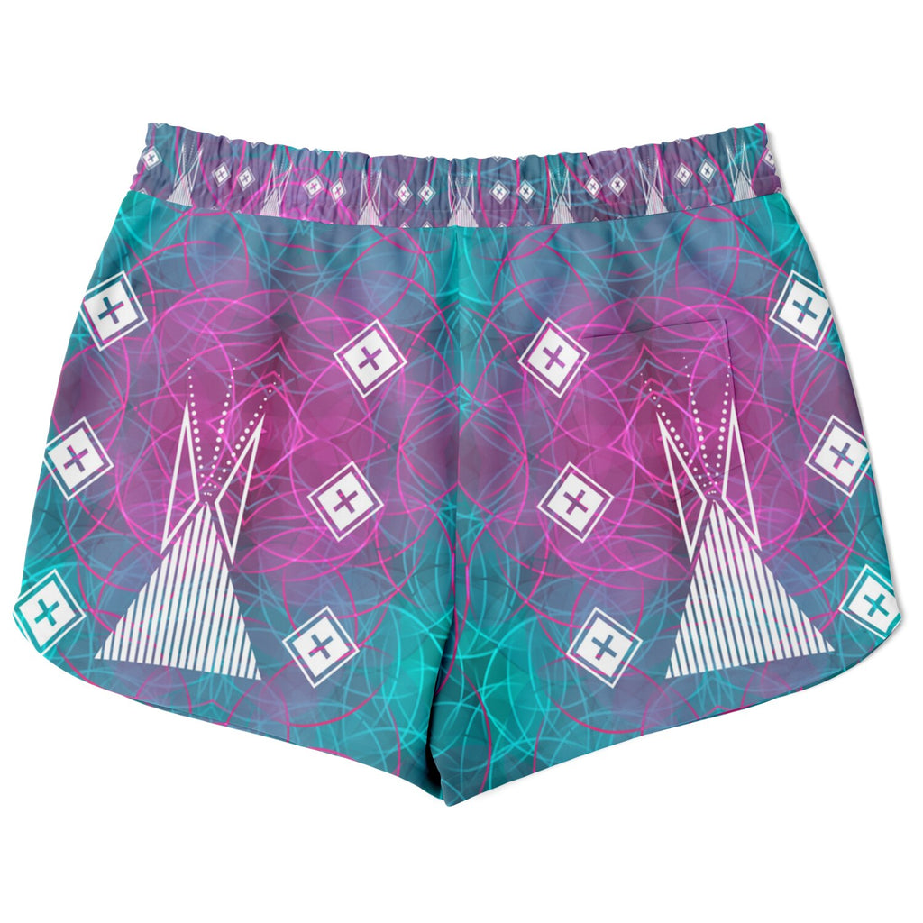 $NiieihiiNookei Athletic Loose Shorts - AOP