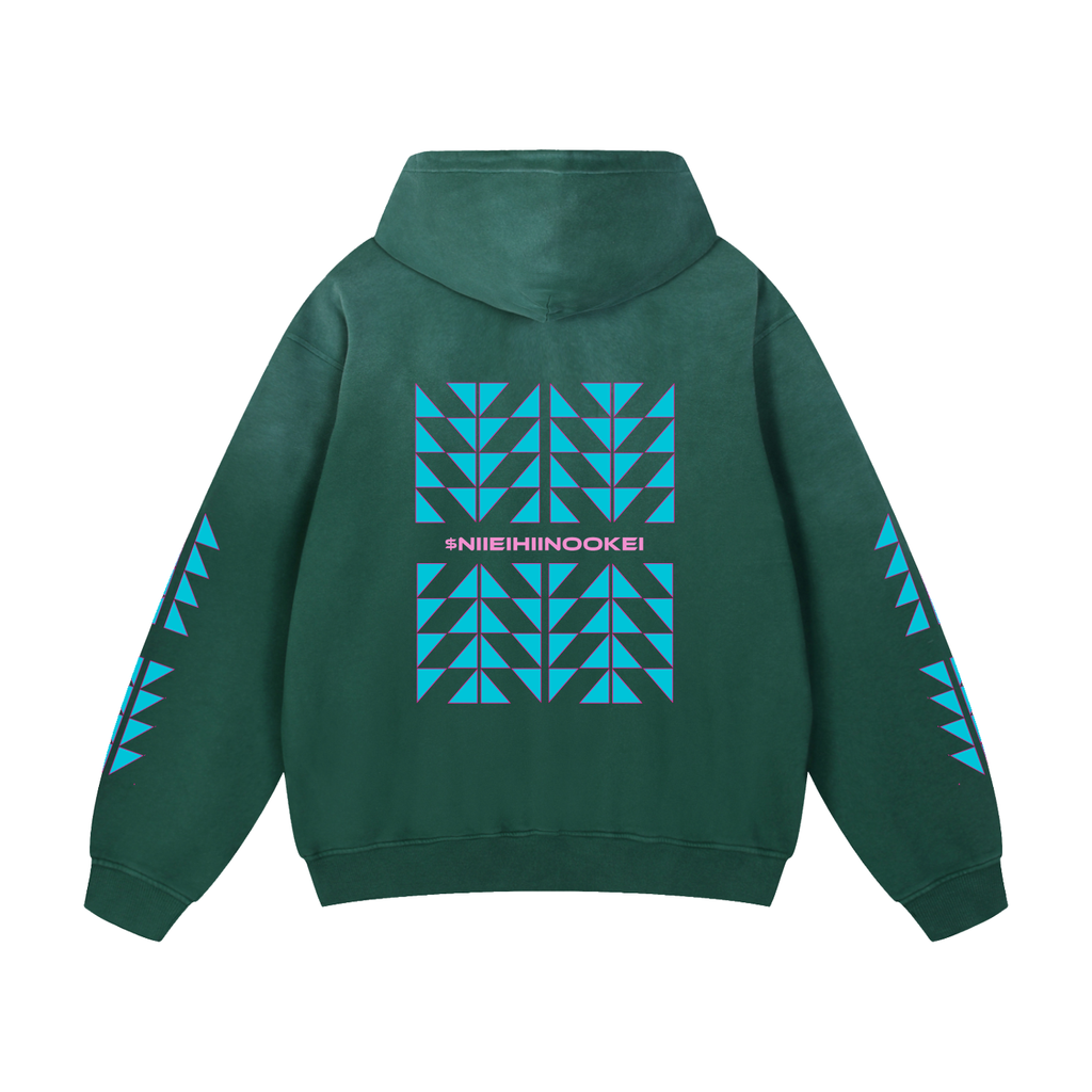$NiieihiiNookei 100%Cotton Heavyweight Oversized Hoodie