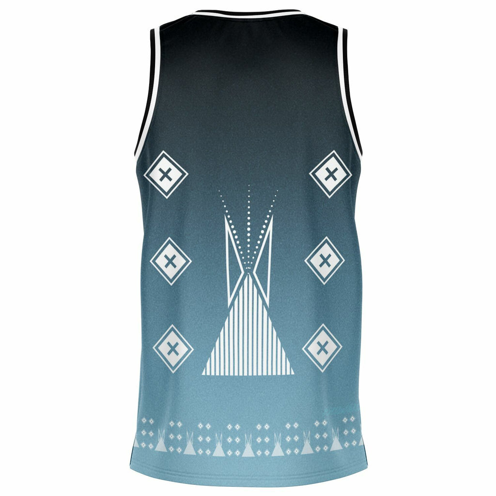 $NiieihiiNookei Basketball Jersey Rib - AOP