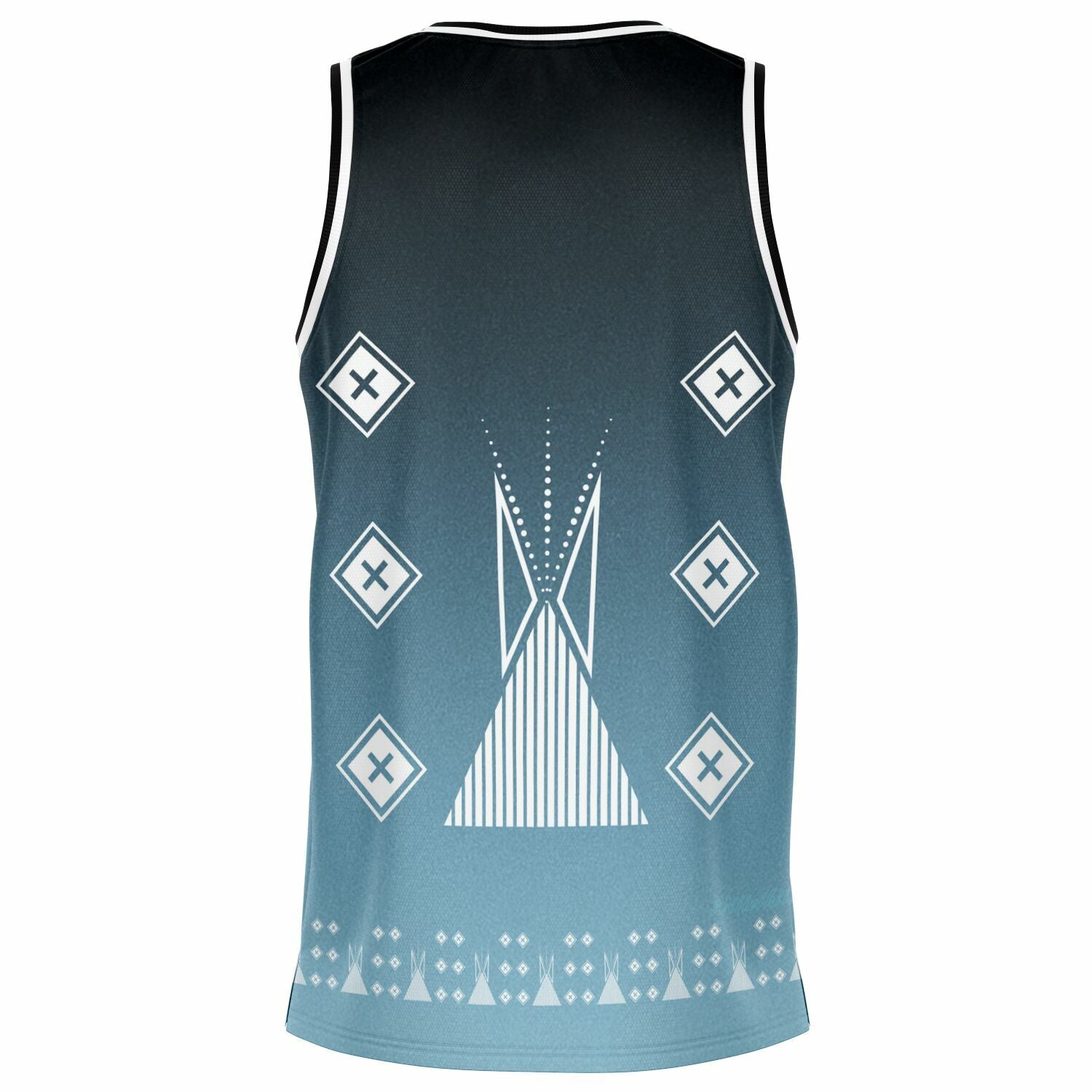 $NiieihiiNookei Basketball Jersey Rib - AOP