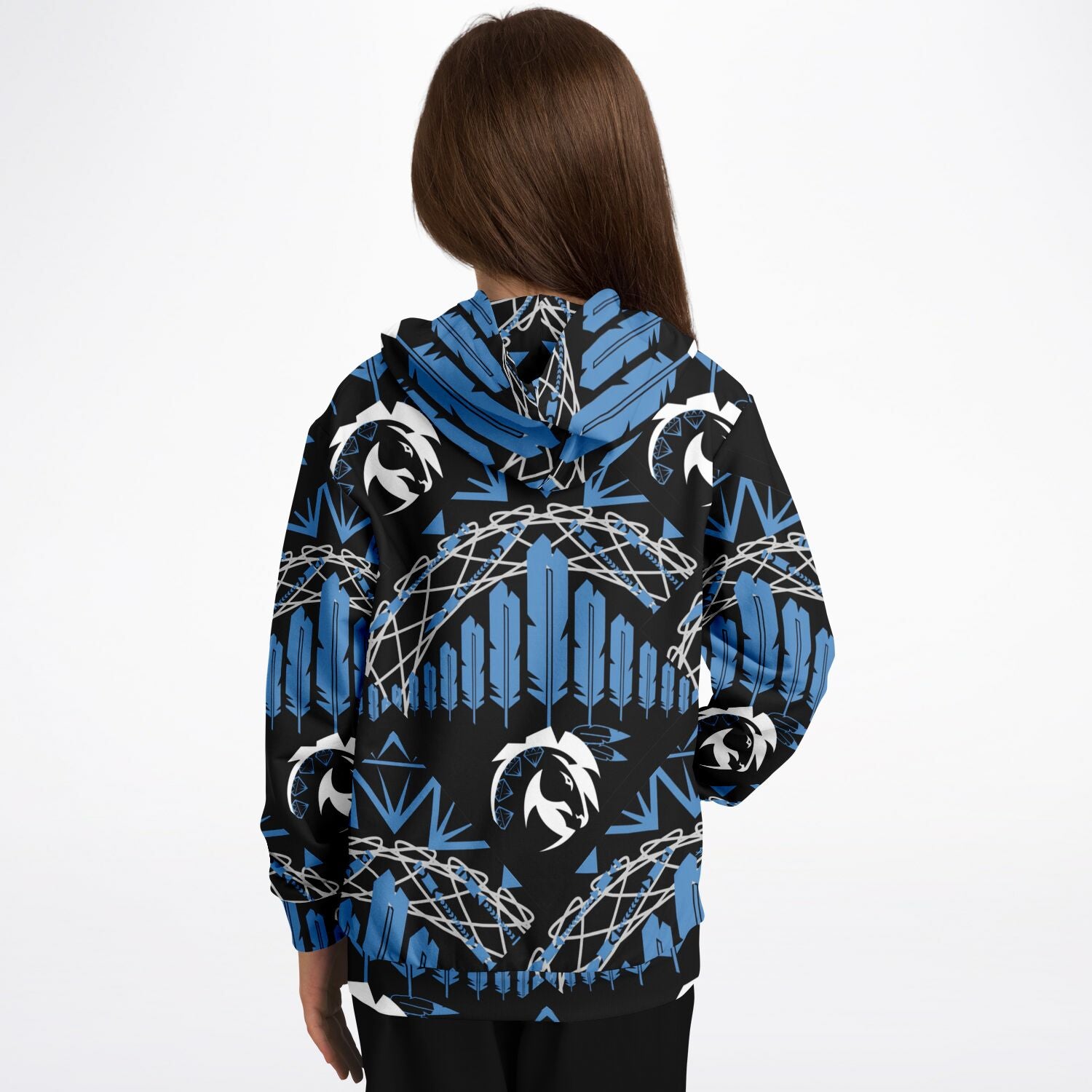 $NiieihiiNookei Athletic Kids Hoodie - AOP