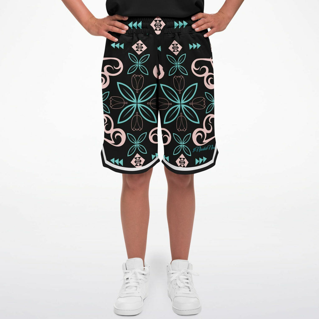 $NiieihiiNookei Basketball Short Rib - AOP