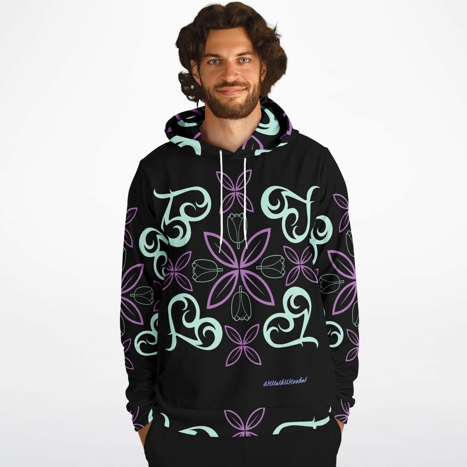 $NiieihiiNookei Athletic Hoodie - AOP