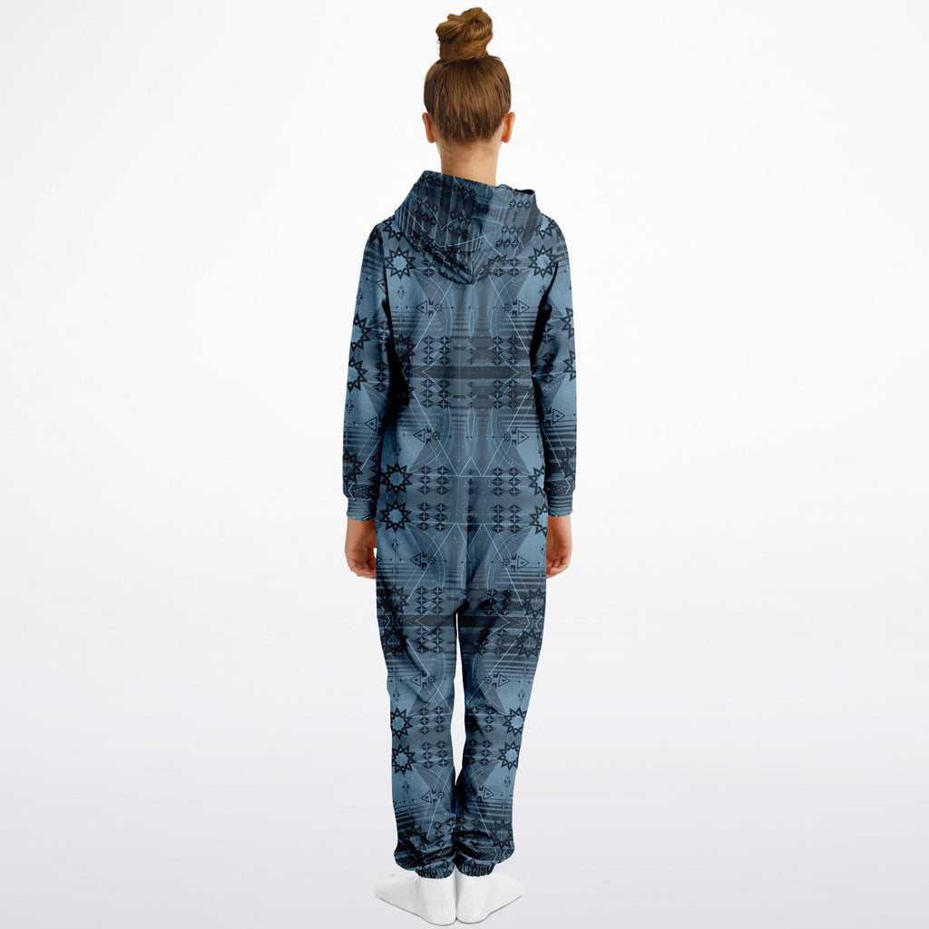 $NiiehiiNookei Athletic Kids Jumpsuit - AOP