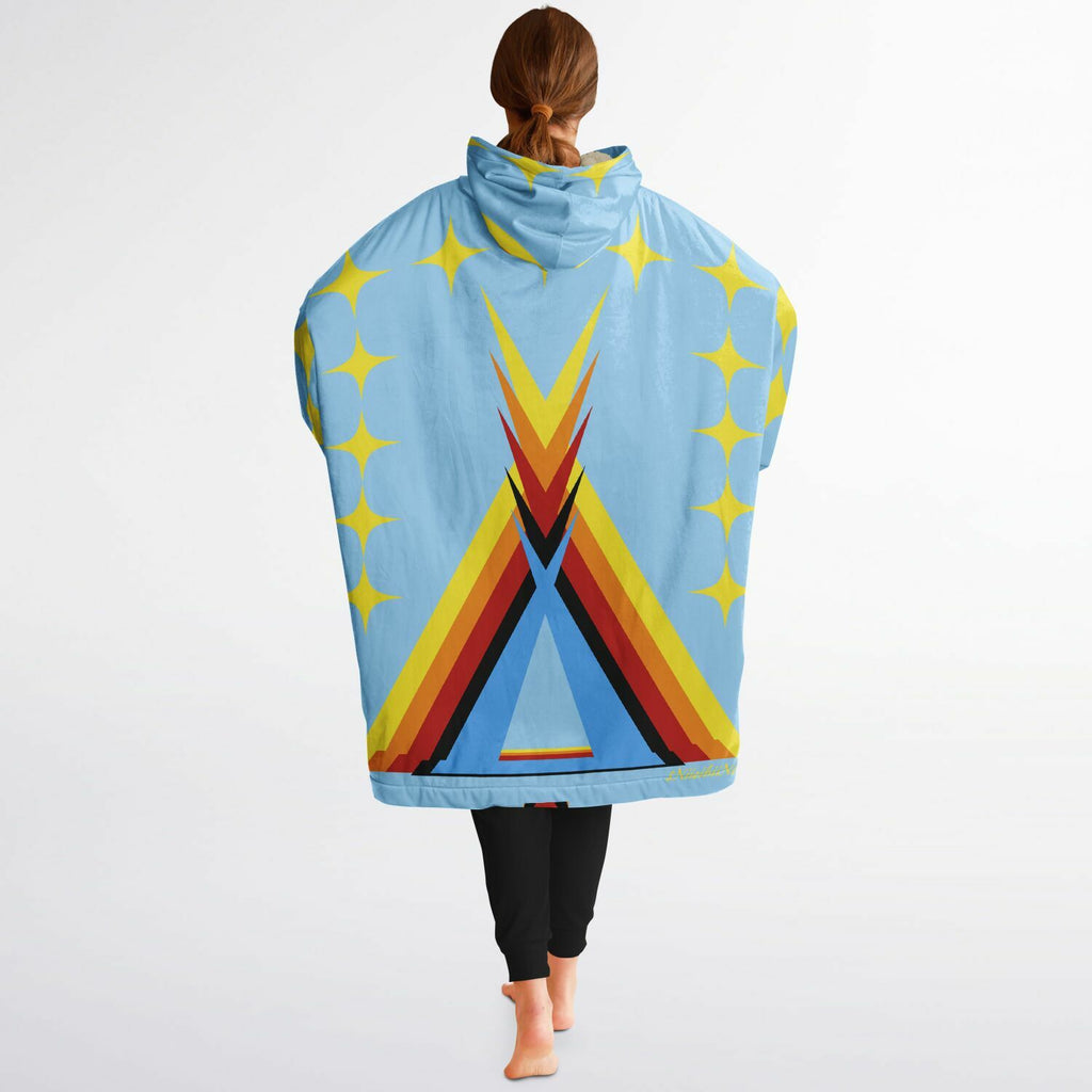 $NiieihiiNookei Snug Hoodie - AOP