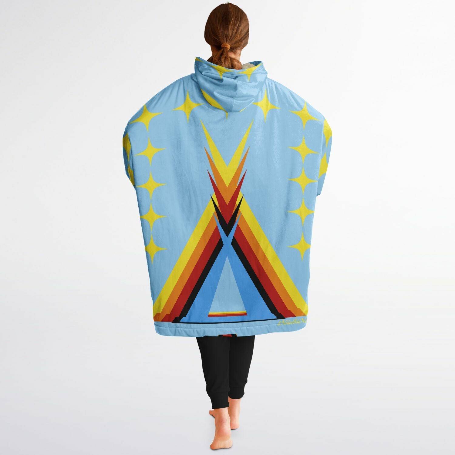 $NiieihiiNookei Snug Hoodie - AOP