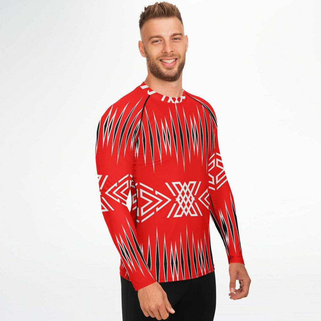 $NiieihiiNookei Men's Rashguard - AOP