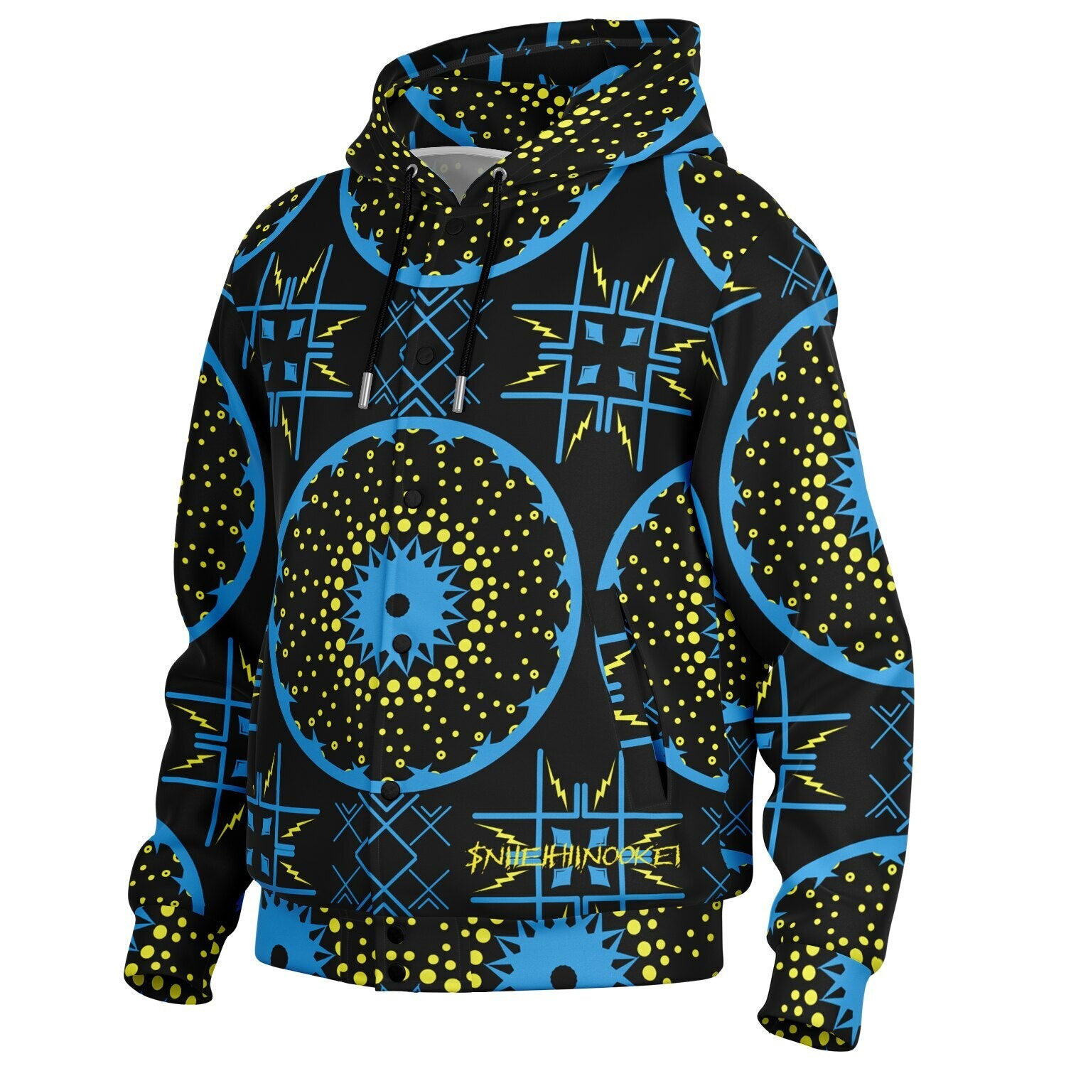 $NiieihiiNookei Hooded Jacket - AOP