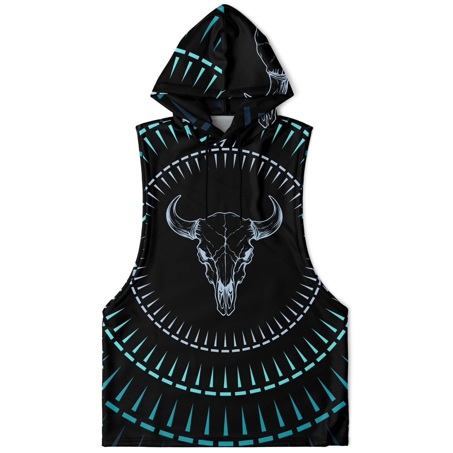 $NiieihiiNookei Athletic Sleeveless Hoodie - AOP