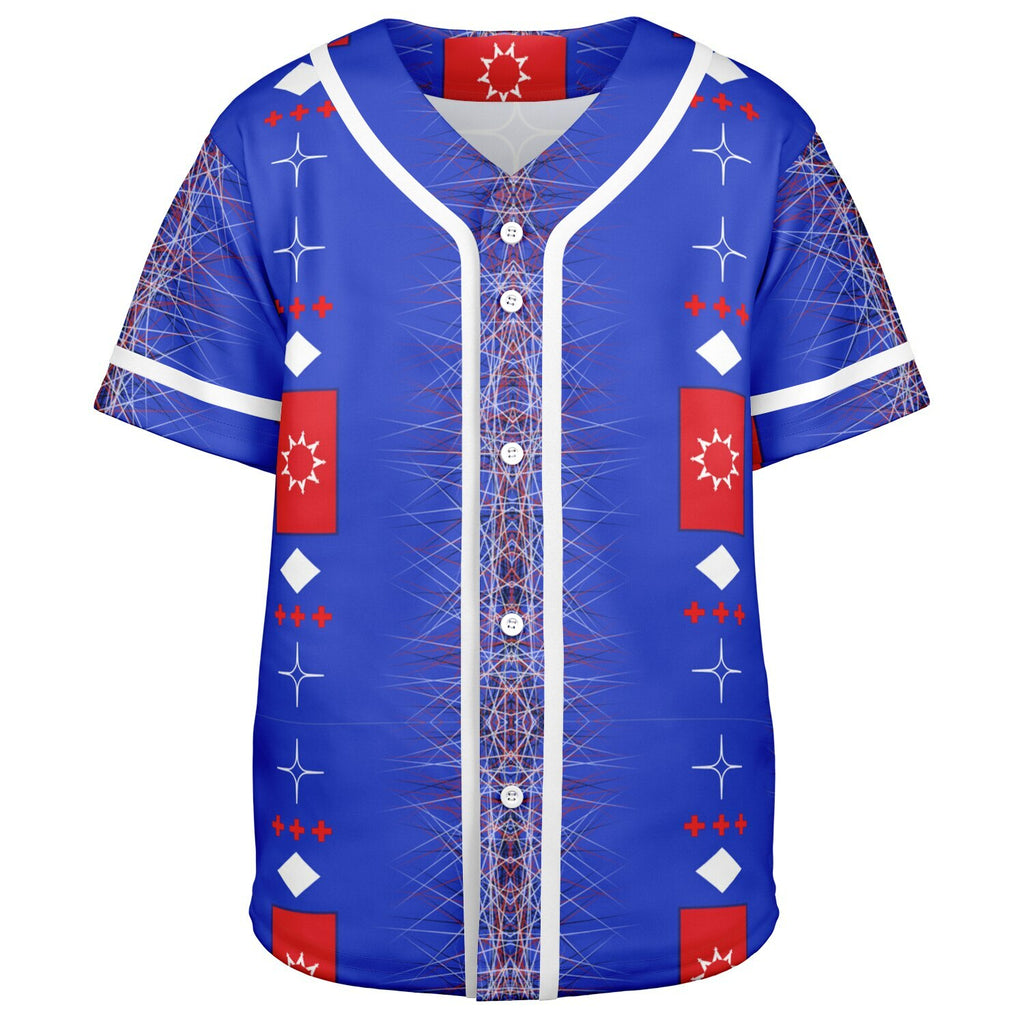 $NiieihiiNookei OST Flag Design Kids Baseball Jersey - AOP