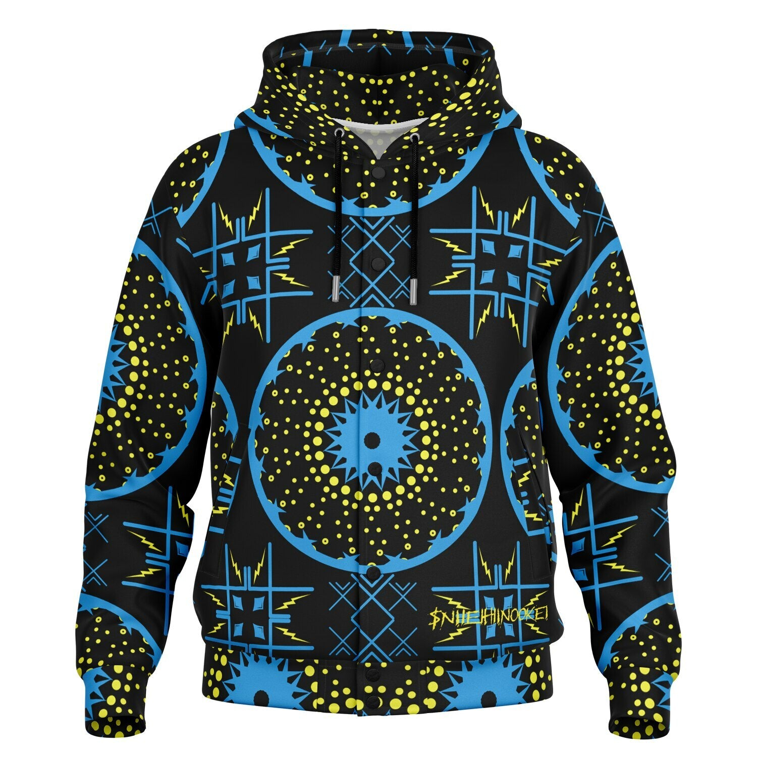 $NiieihiiNookei Hooded Jacket - AOP