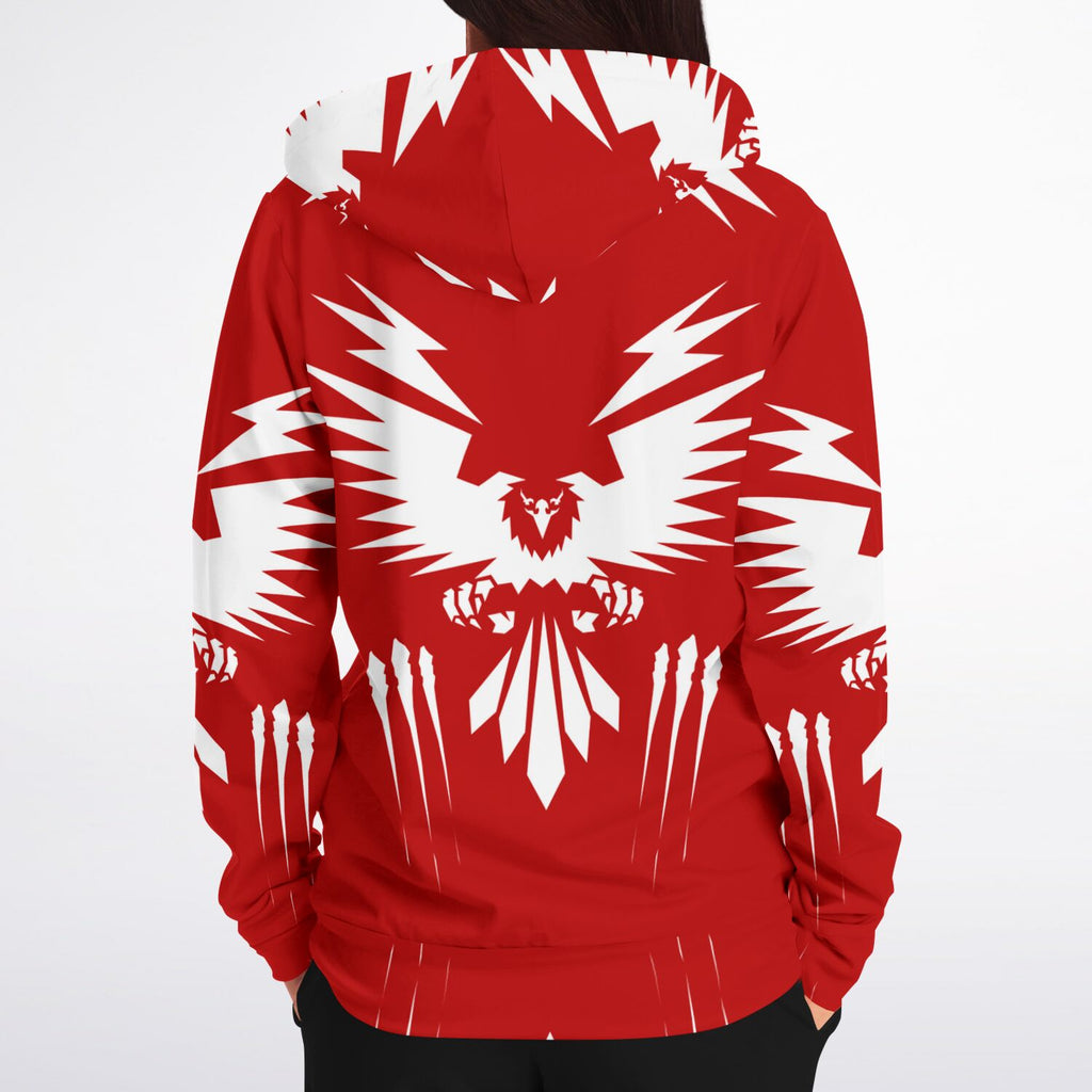 $NiieihiiNookei Athletic Zip-Up Hoodie - AOP