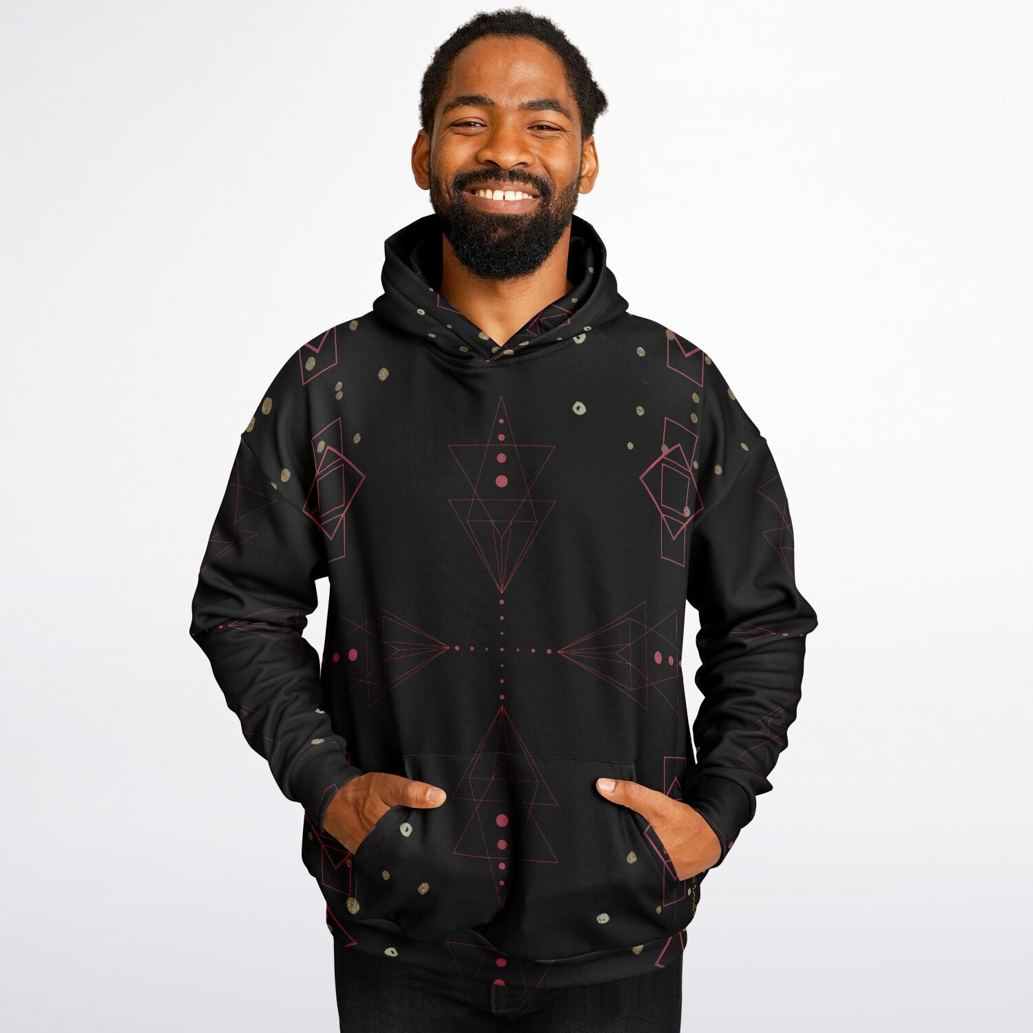 $NiieihiiNookei Heavyweight Oversized Hoodie - AOP