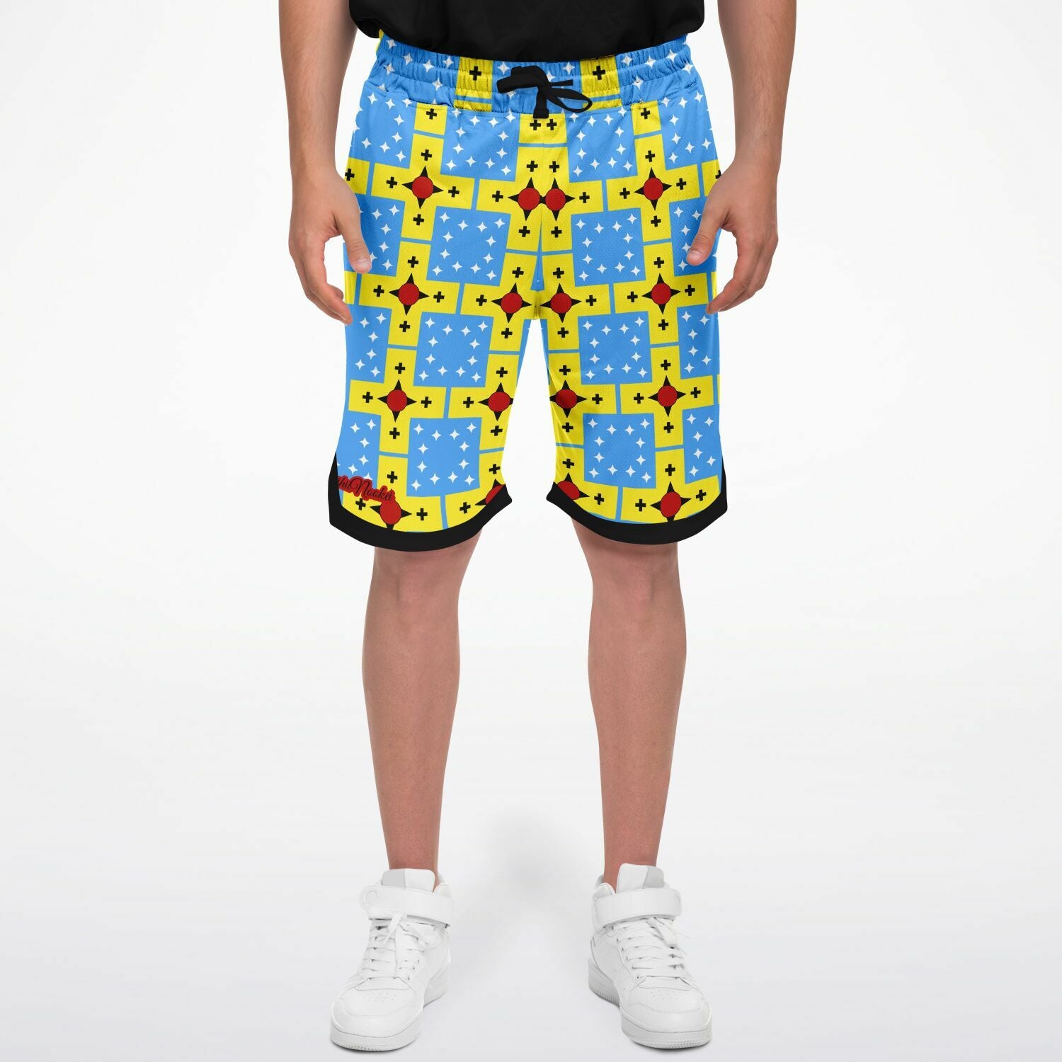 $NiieihiiNookei Basketball Short Rib - AOP