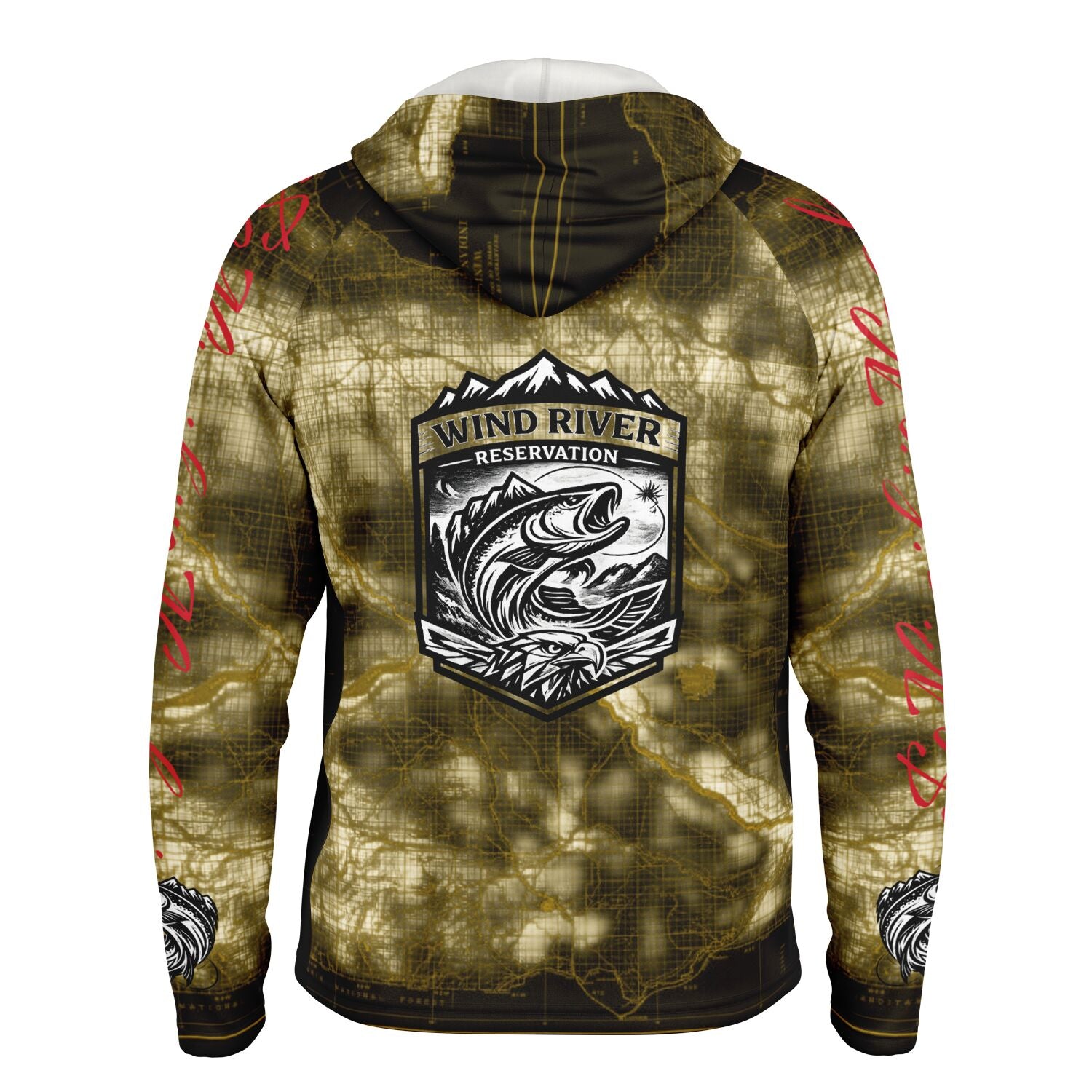 $NiieihiiNookei Performance Fishing Hoodie - 40+UPF