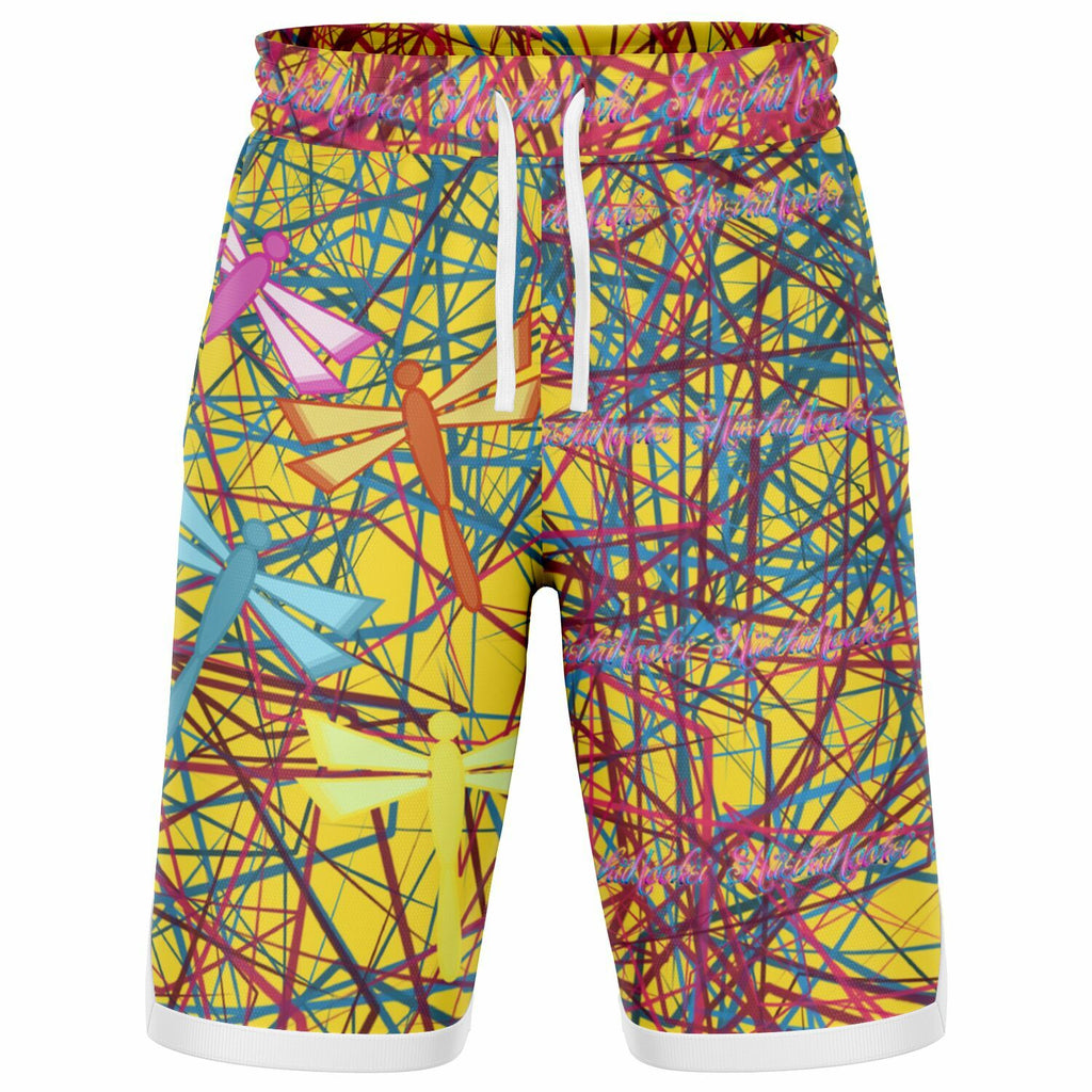 $NiieihiiNookei dragonflies Basketball Short Rib - AOP